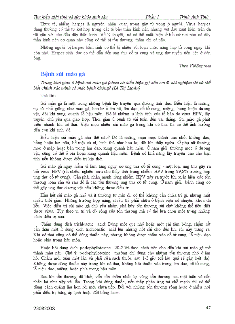 image for page Tìm hiểu giới tính và SKSS Phần 1