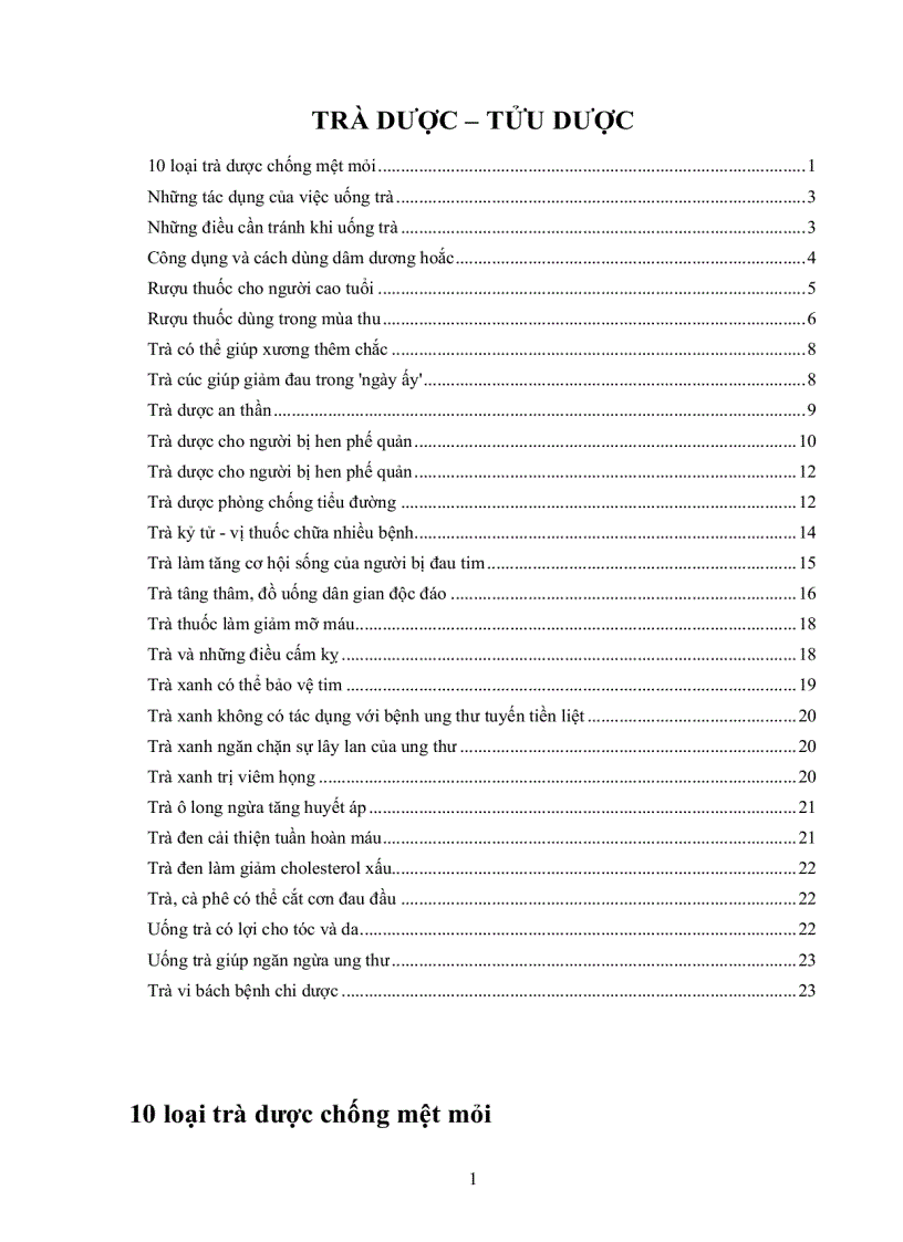 image for page Trà dược tửu dược