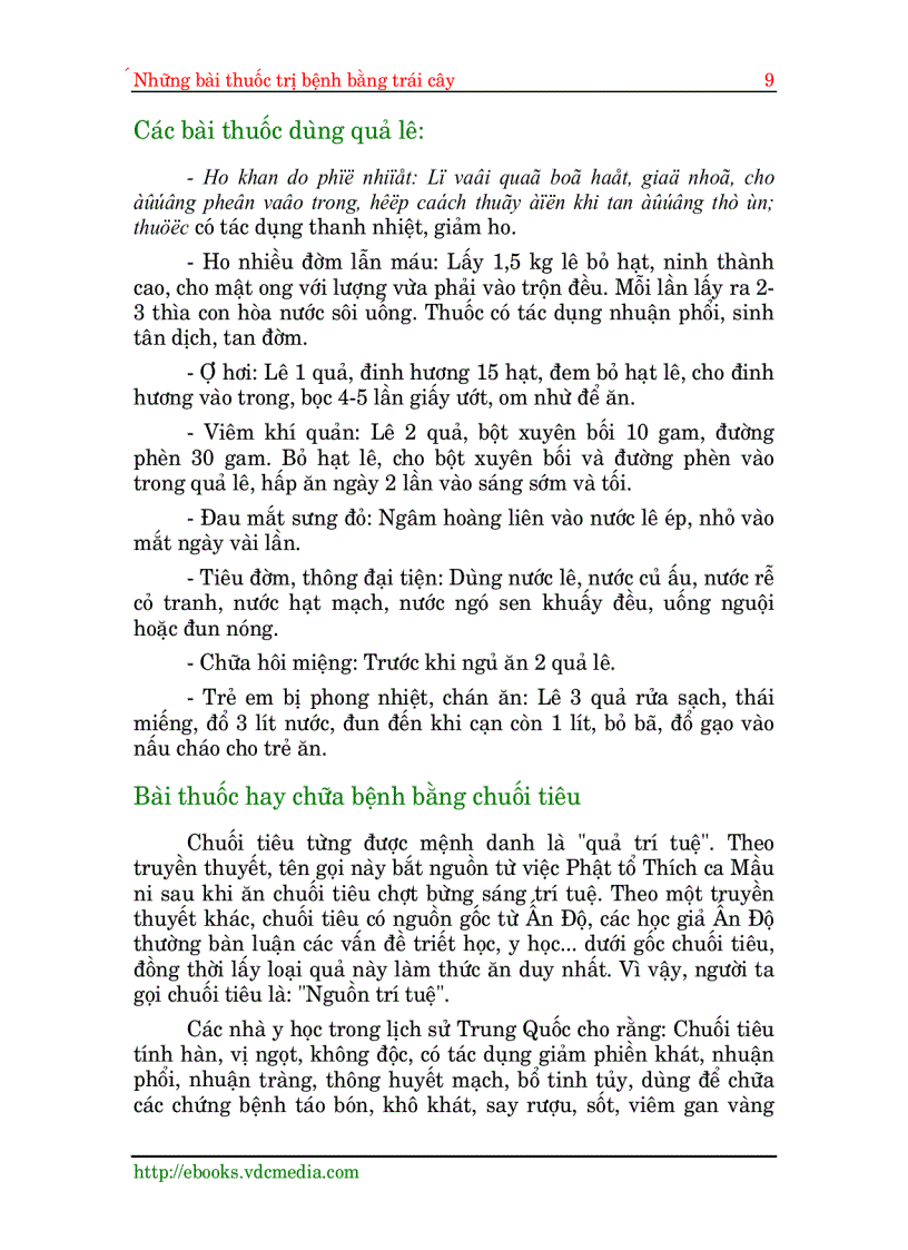 image for page Trái cây trị bệnh