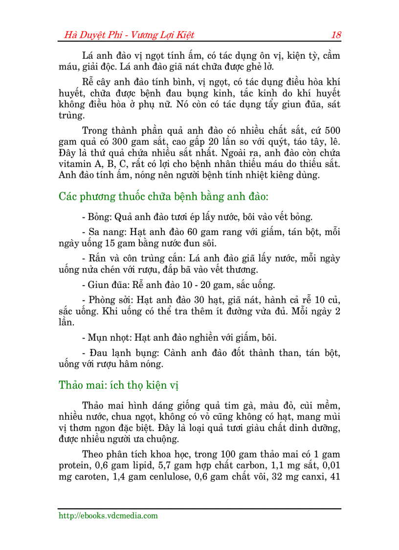 image for page Trái cây trị bệnh