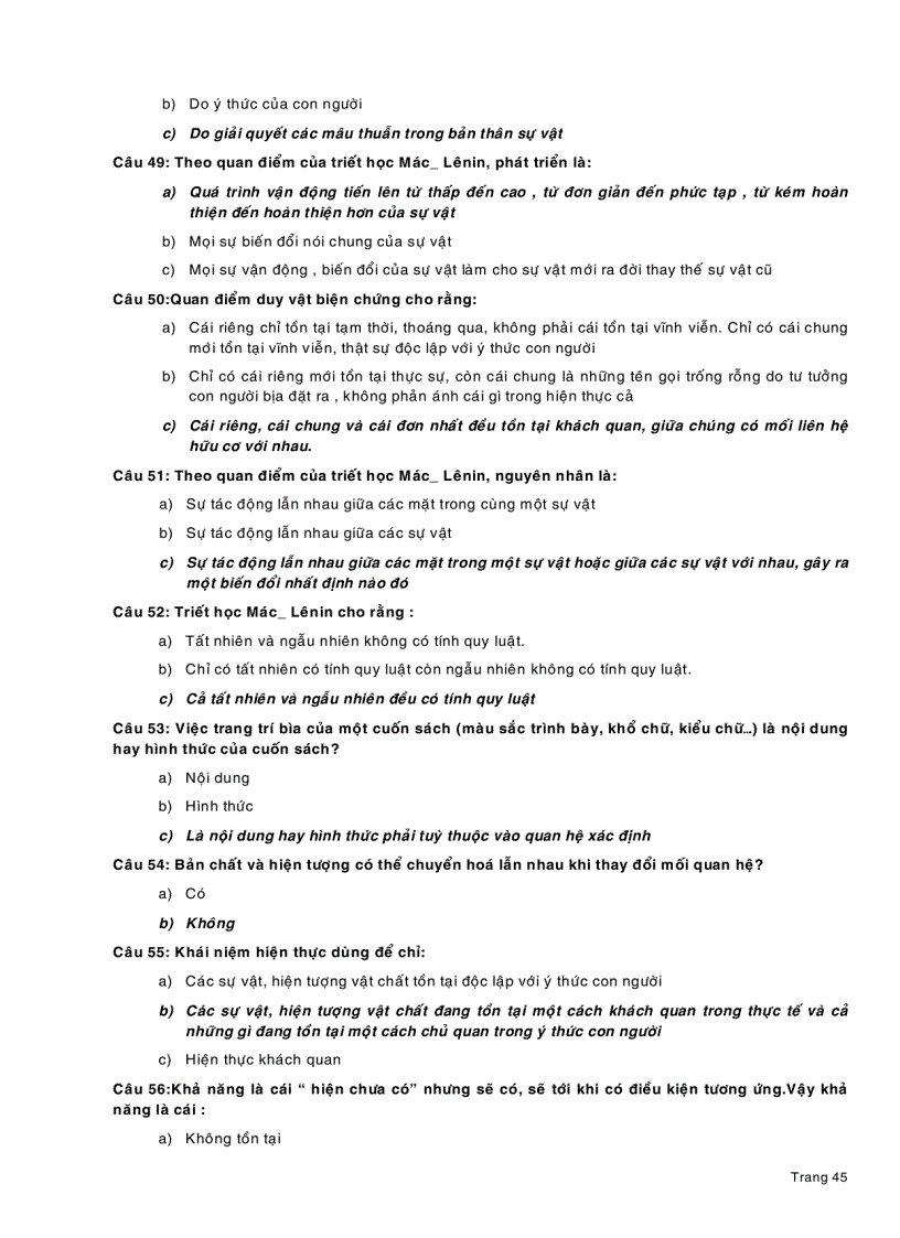 image for page Tài Liệu Ôn Tập Triết Học 3