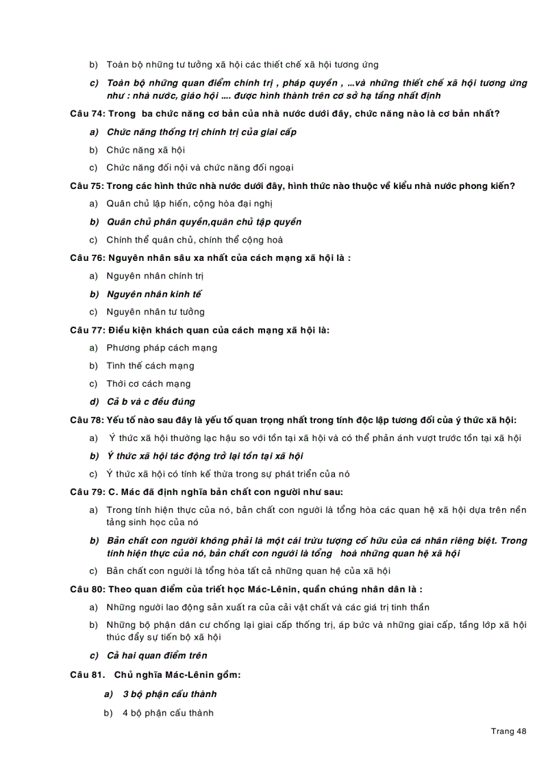 image for page Tài Liệu Ôn Tập Triết Học 3