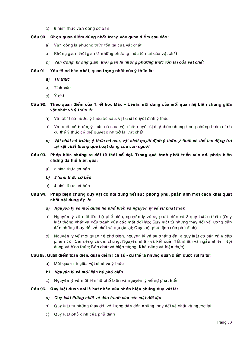 image for page Tài Liệu Ôn Tập Triết Học 3