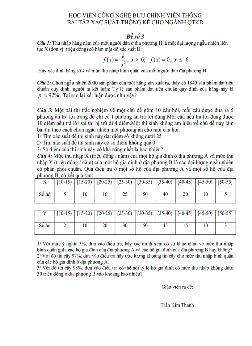 image for page Giáo trình tài liệu đề thi môn xác suất và thống kê toán 5