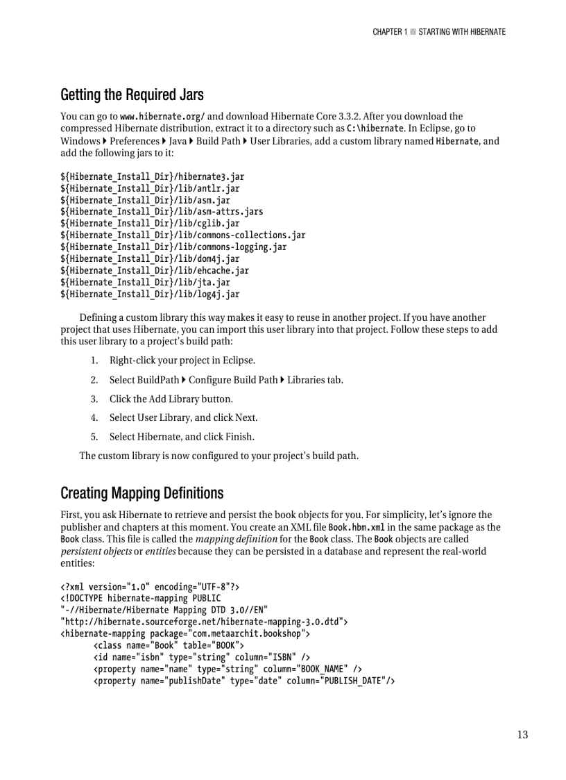 image for page Hibernate Recipes A Problem Solution Approach