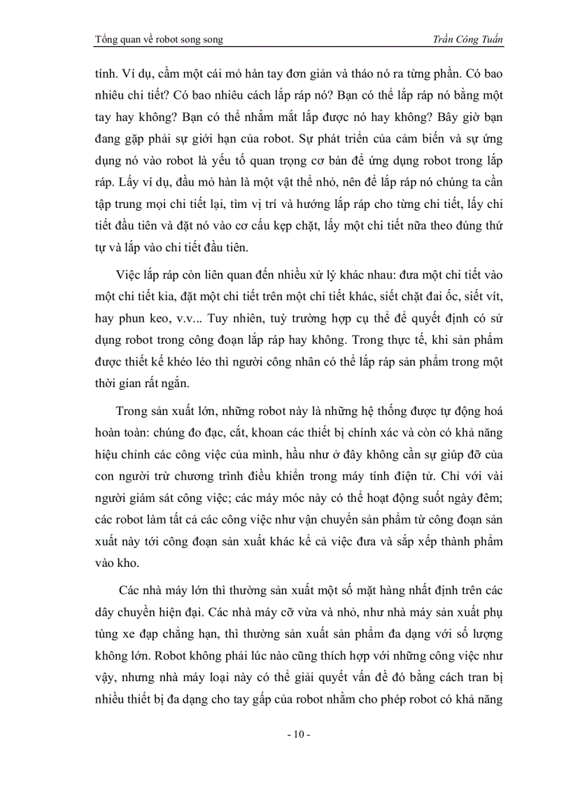 image for page Tổng quan về Robot song song