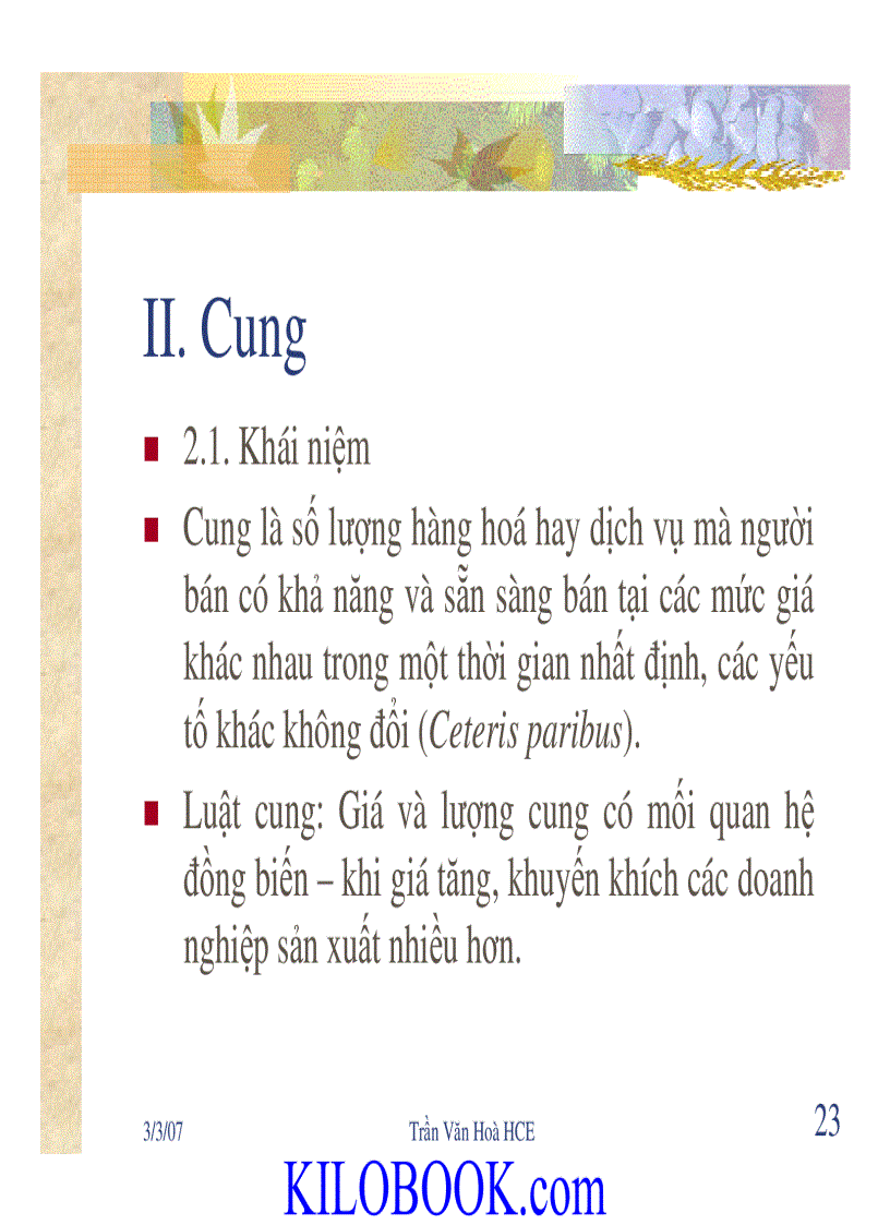 image for page Bài giảng kinh tế vi mô 1