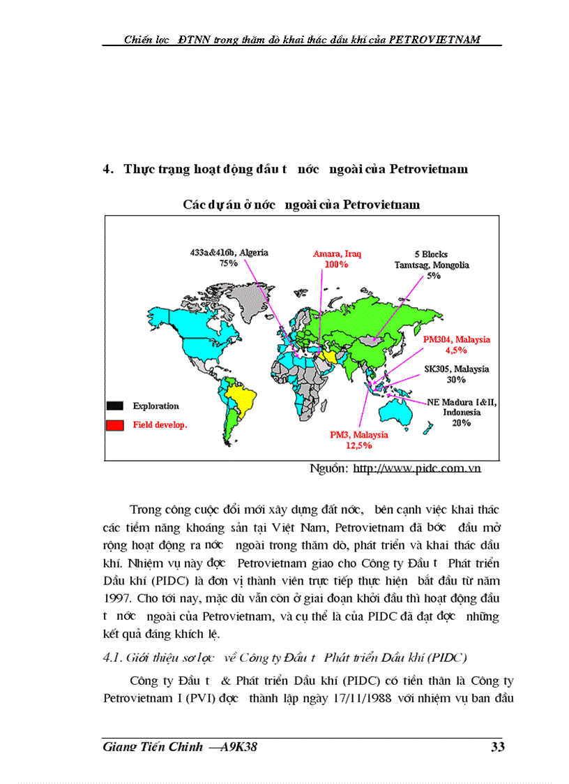 image for page Chiến lược đầu tư nước ngoài trong khai thác dầu khí của Tổng công ty dầu khí Việt Nam