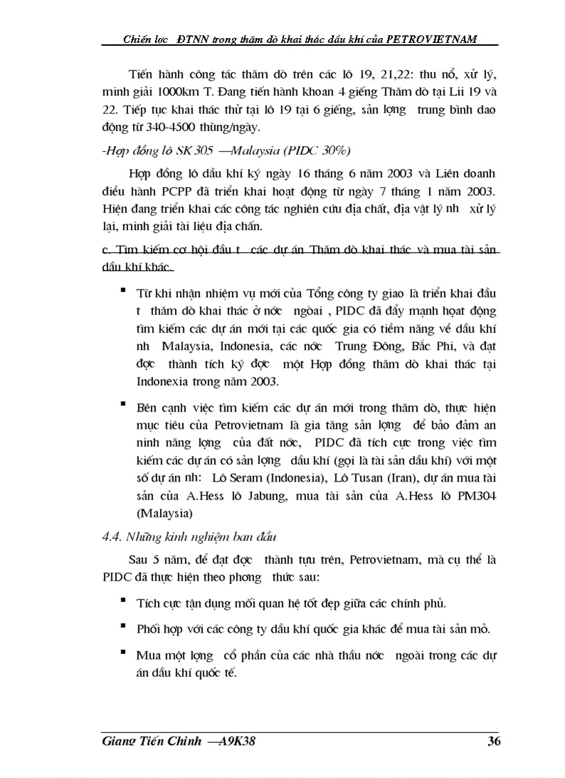 image for page Chiến lược đầu tư nước ngoài trong khai thác dầu khí của Tổng công ty dầu khí Việt Nam