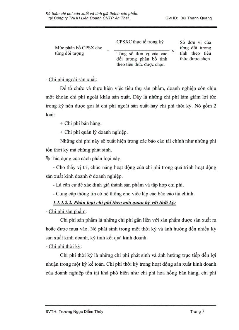 image for page Kế toán chi phí sản xuất và giá thành sản phẩm tại Công ty TNHH Công Nghệ thực phẩm An Phát