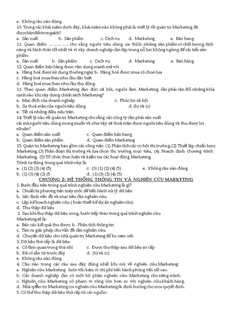 image for page Đề thi marketing căn bản