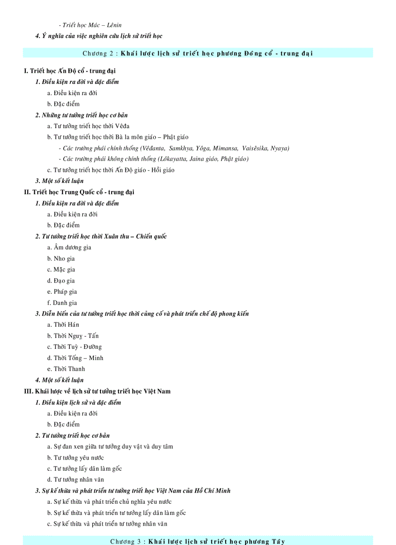 image for page Đề cương chi tiết môn Triết Học Dành Cho Cao Học Và Nghiên Cứu Sinh