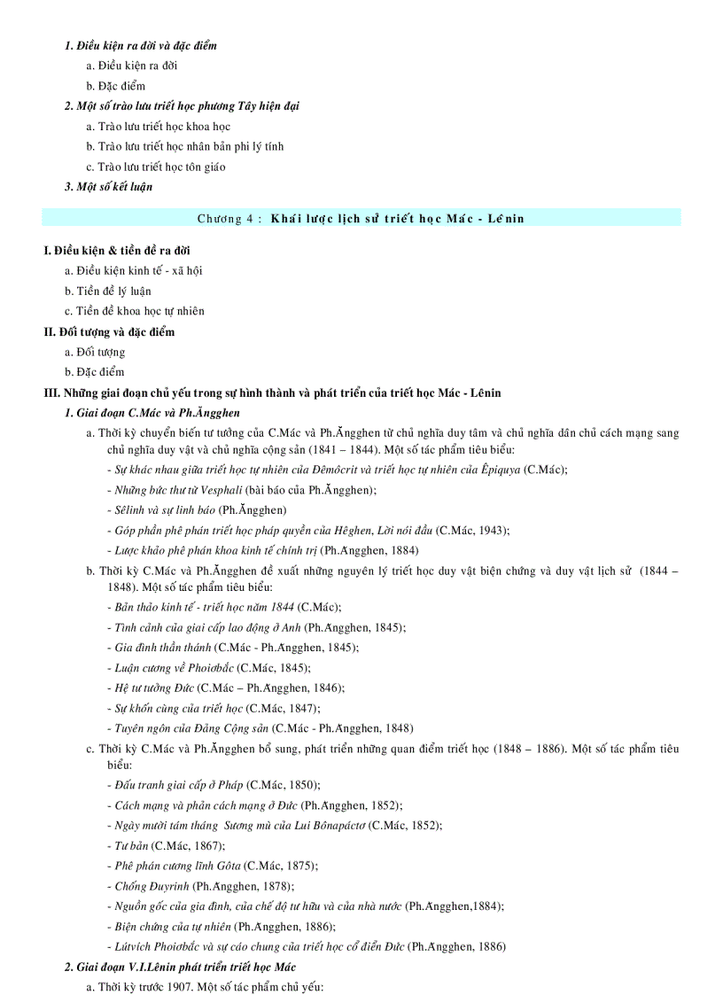 image for page Đề cương chi tiết môn Triết Học Dành Cho Cao Học Và Nghiên Cứu Sinh