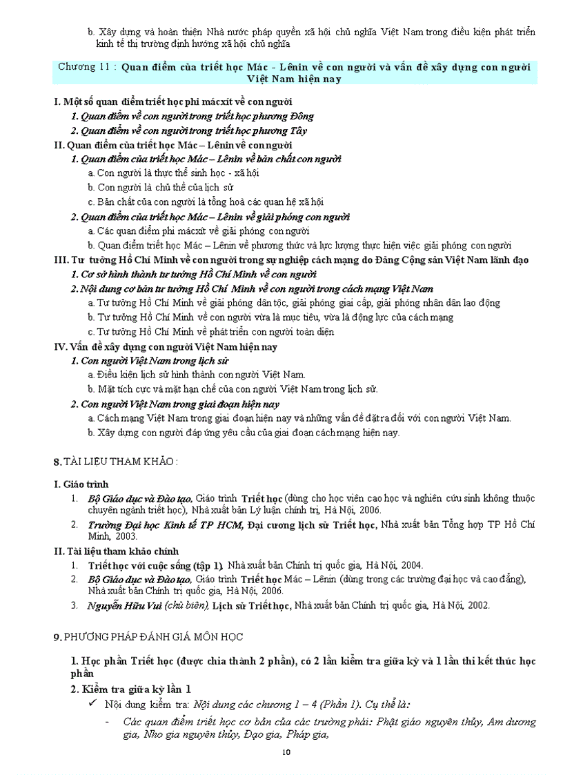 image for page Trọn Bộ Bài Giảng Triết Học Của Thầy Bùi Văn Mưa ĐH Kinh Tế TP Hồ Chí Minh