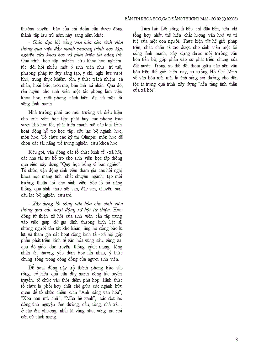 image for page Tư tưởng HCM về vai trò của văn hóa