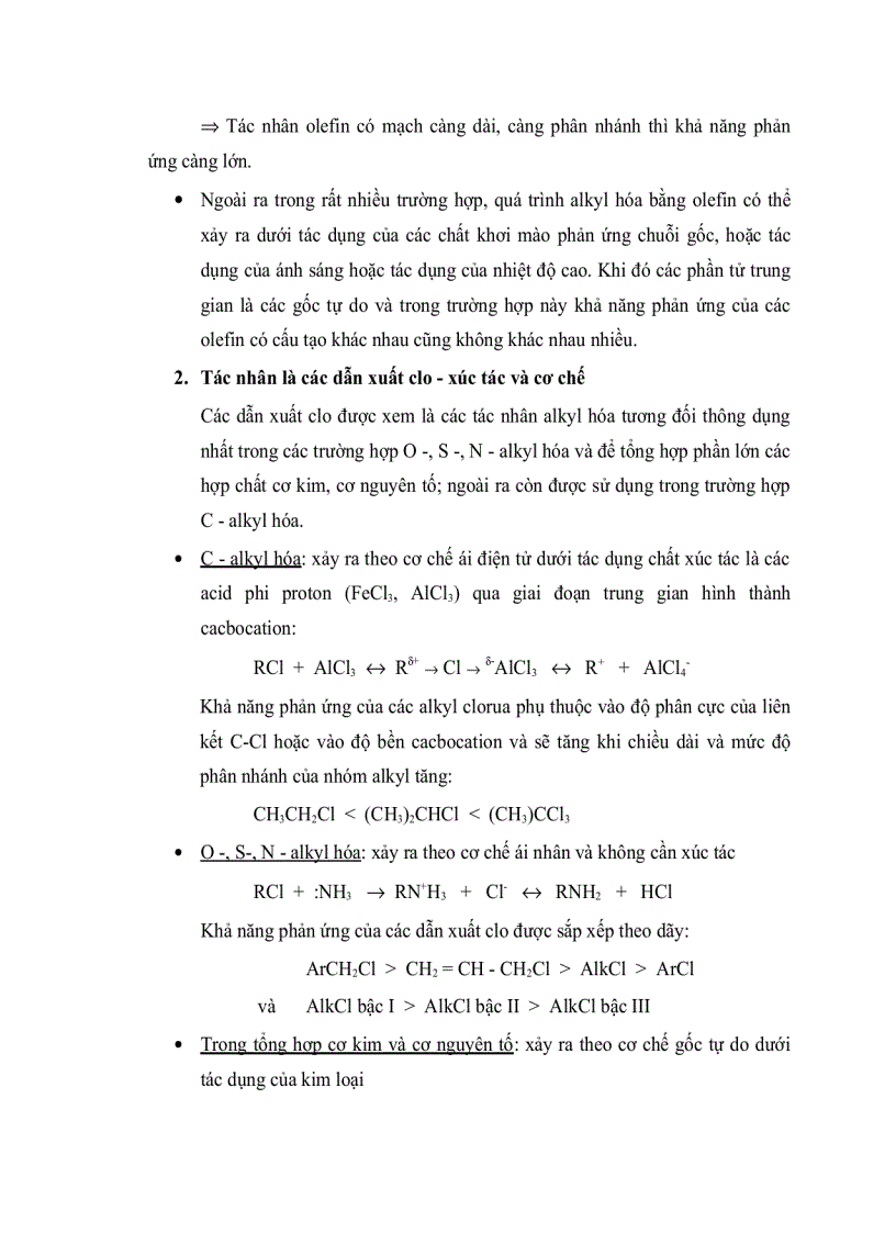 image for page Quá trình alkyl hóa