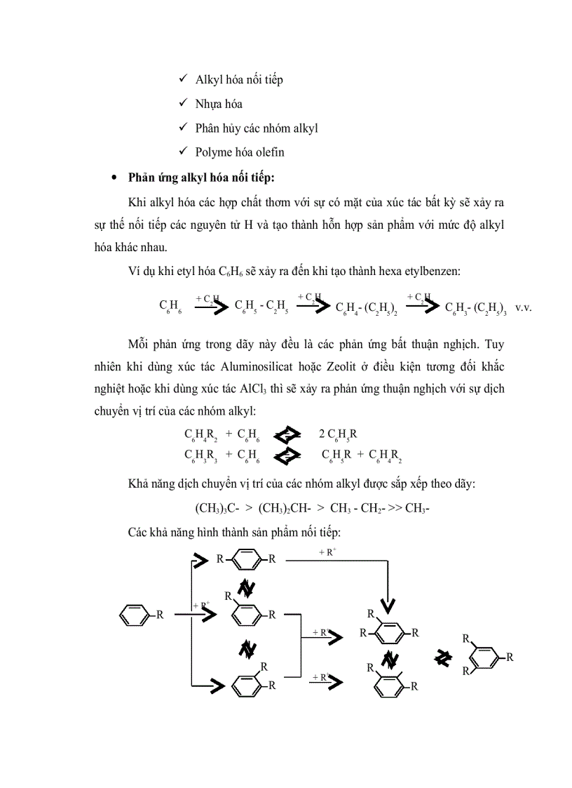 image for page Quá trình alkyl hóa