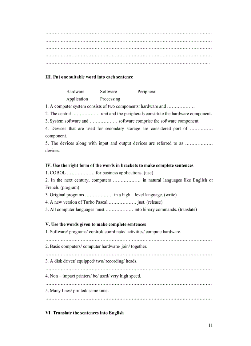 image for page Đề thi tiếng anh chuyên ngành Công nghệ thông tin Học viện Công nghệ Bưu chính Viễn thông