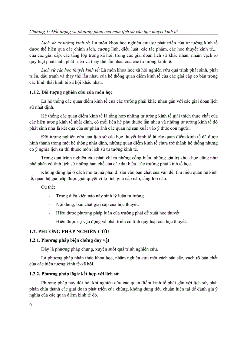 image for page Lịch sử học thuyết kinh tế