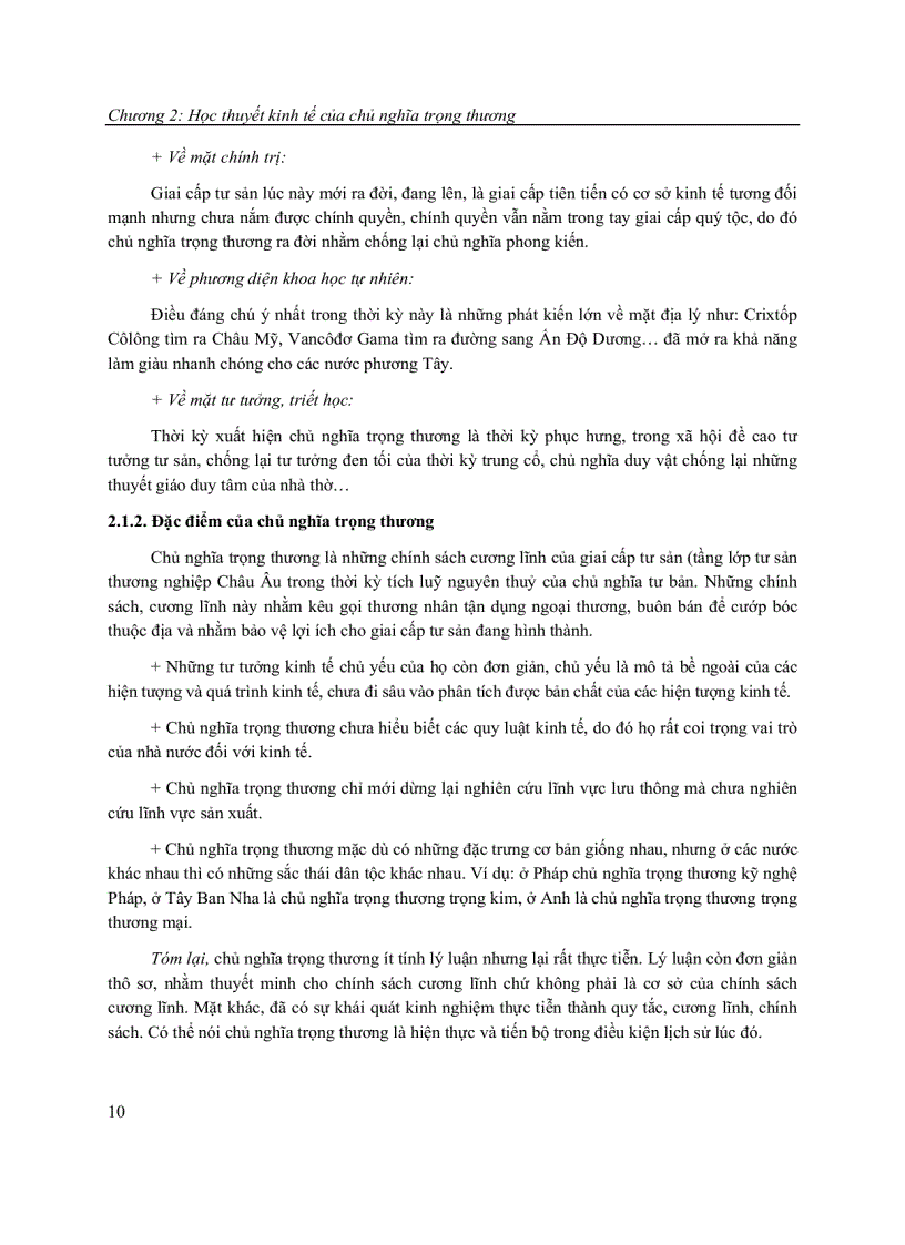 image for page Lịch sử học thuyết kinh tế