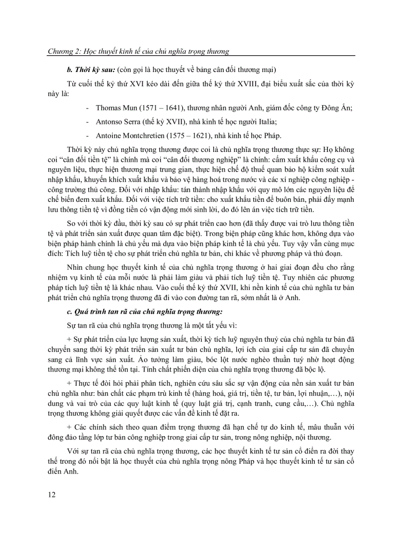 image for page Lịch sử học thuyết kinh tế