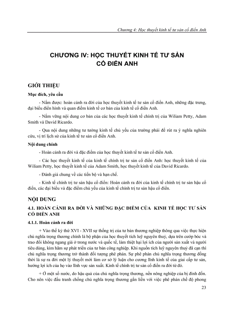 image for page Lịch sử học thuyết kinh tế