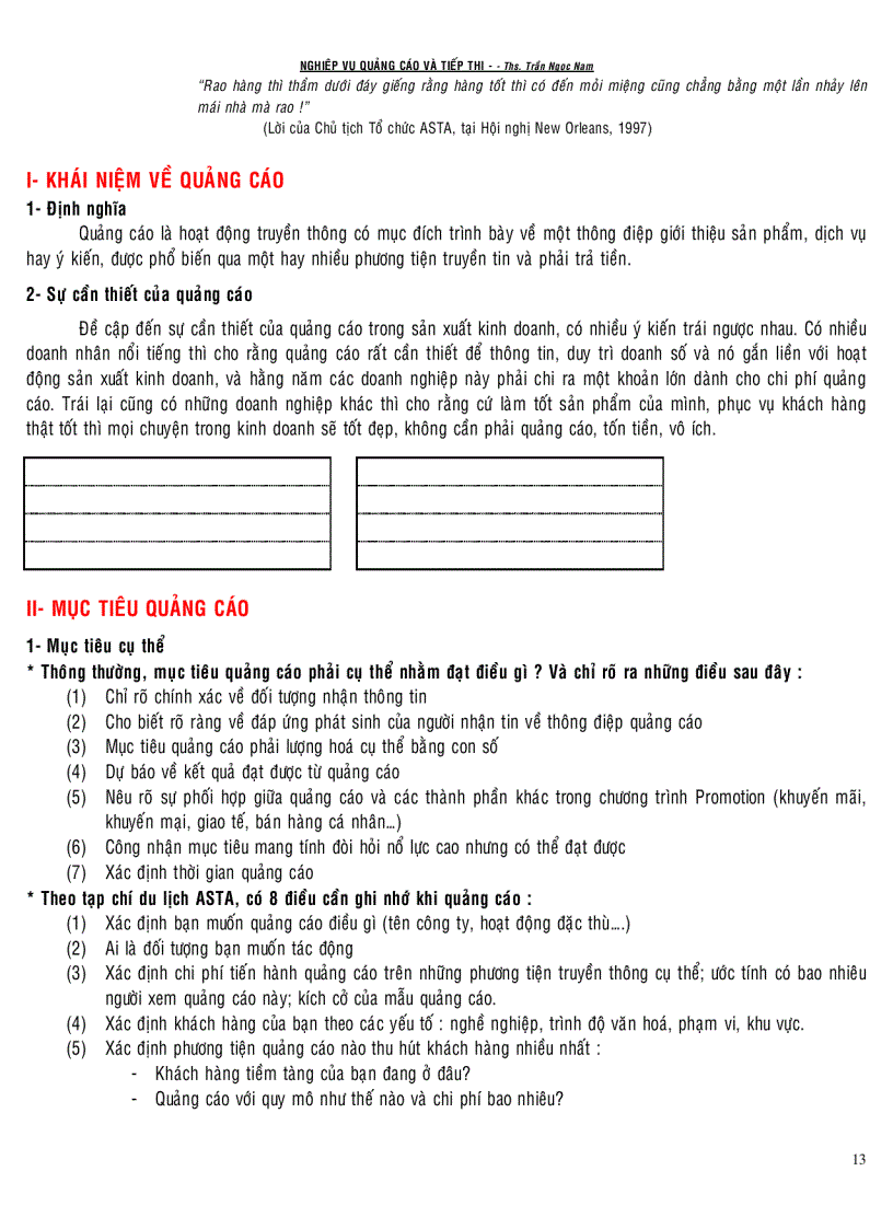 image for page Giáo trình Nghiệp vụ quảng cáo và tiếp thị