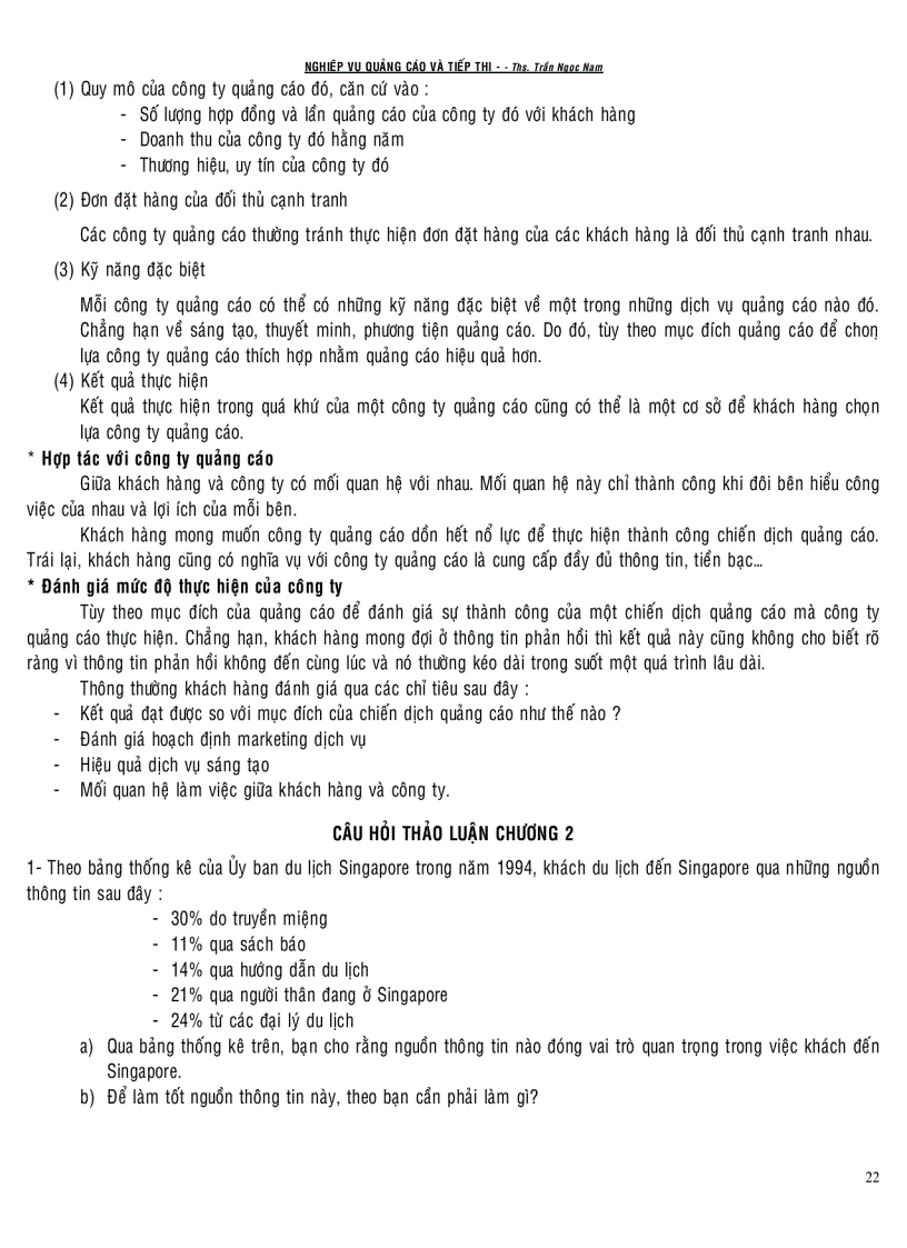 image for page Giáo trình Nghiệp vụ quảng cáo và tiếp thị