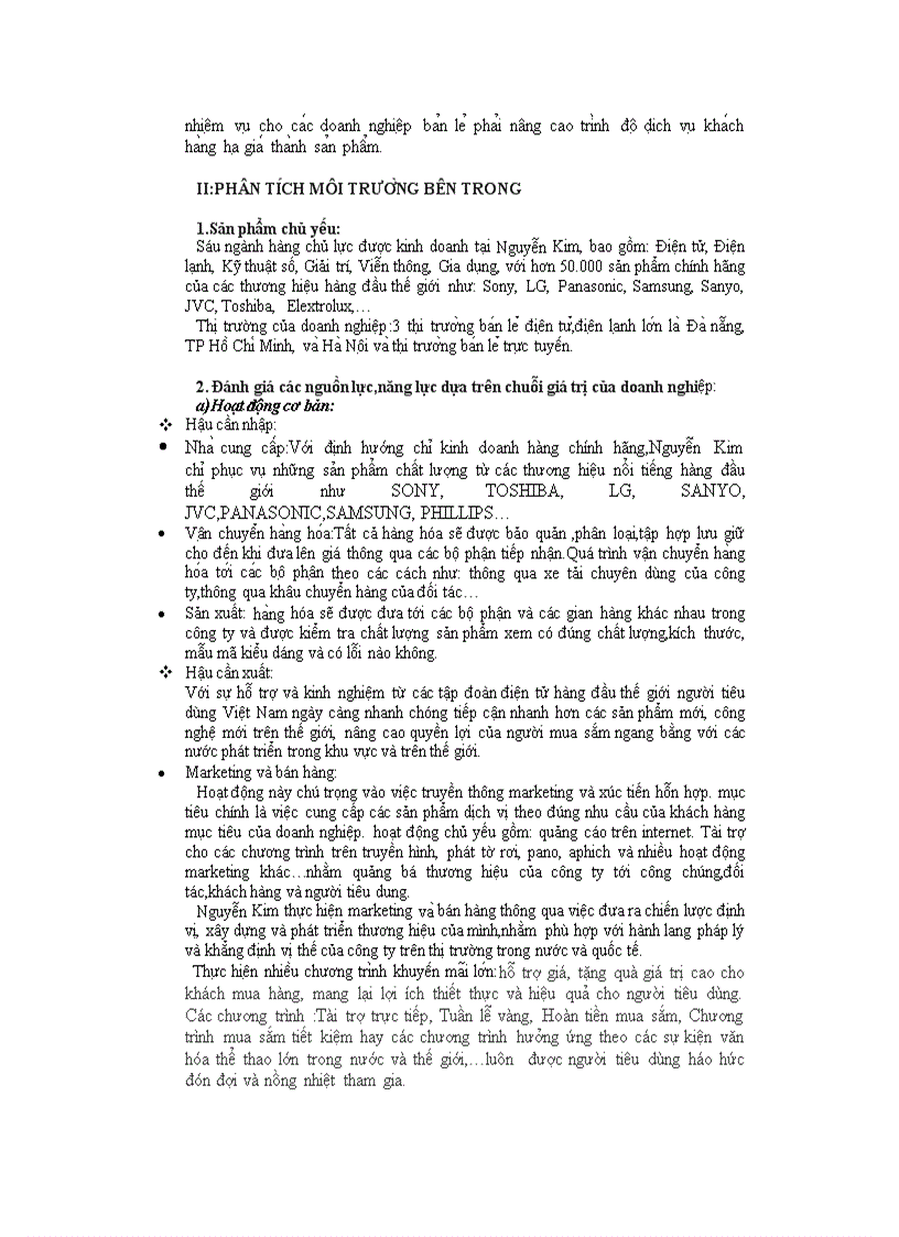 image for page Quản trị chiến lược của siêu thị điện máy Nguyễn Kim