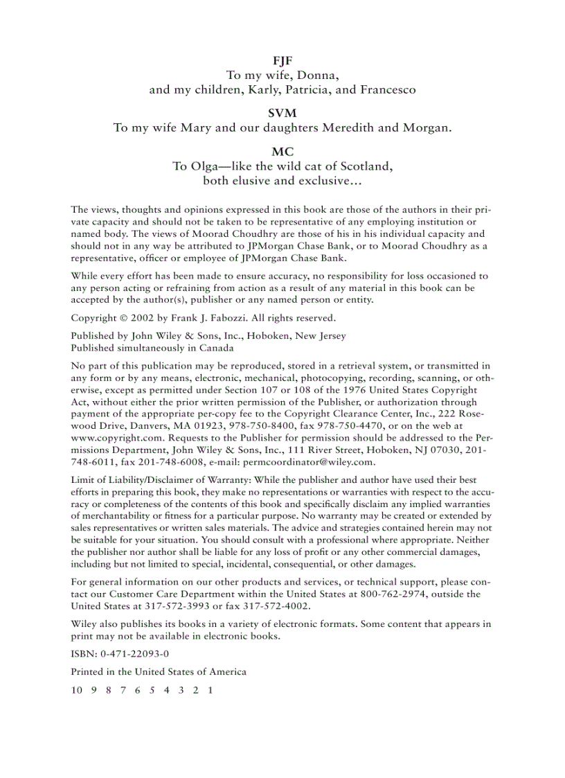 image for page The Global Money Markets