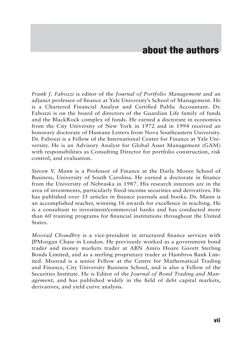 image for page The Global Money Markets