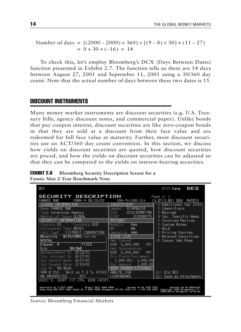 image for page The Global Money Markets