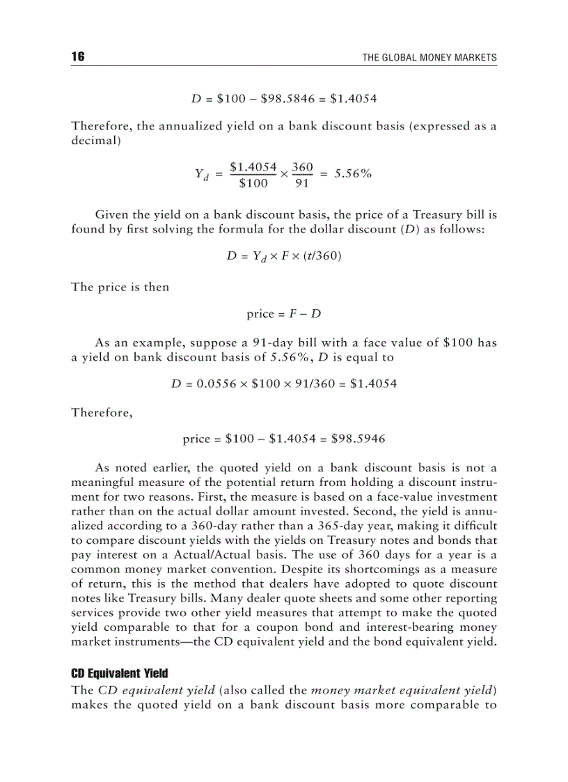 image for page The Global Money Markets