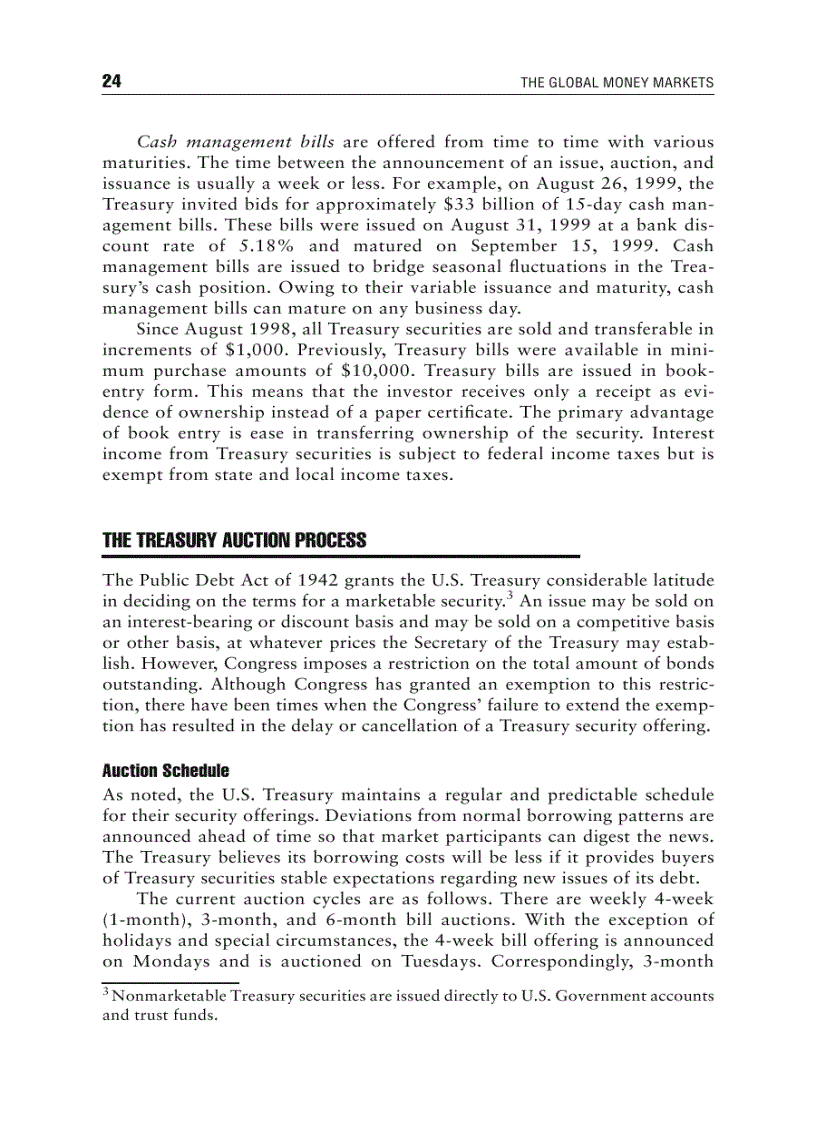 image for page The Global Money Markets