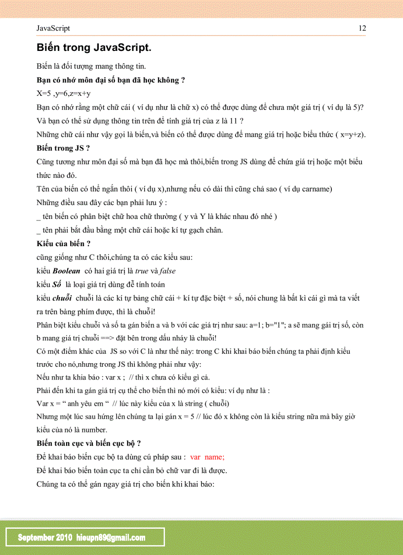 image for page Lập trình JavaScript