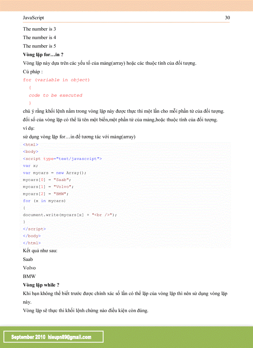 image for page Lập trình JavaScript
