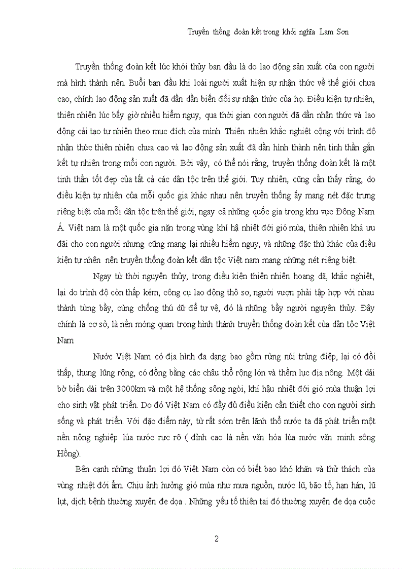 image for page Truyền thống đoàn kết trong khởi nghĩa Lam Sơn