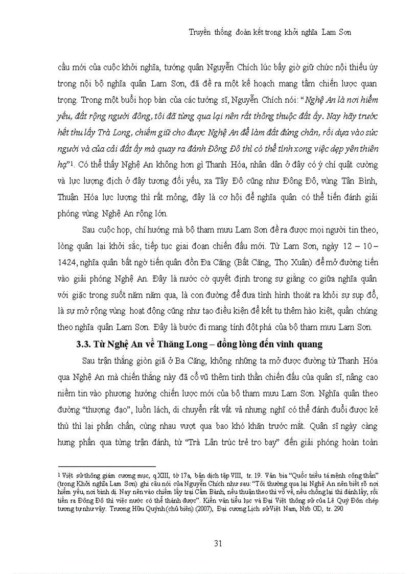 image for page Truyền thống đoàn kết trong khởi nghĩa Lam Sơn