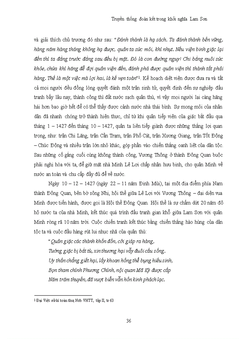 image for page Truyền thống đoàn kết trong khởi nghĩa Lam Sơn