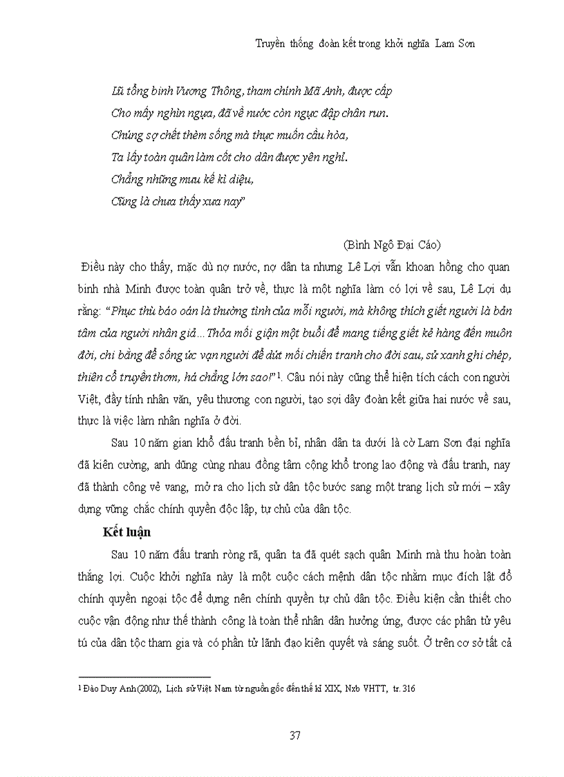 image for page Truyền thống đoàn kết trong khởi nghĩa Lam Sơn