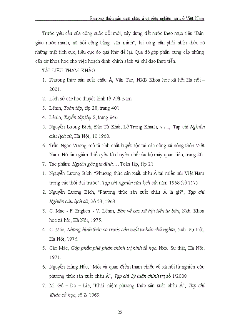 image for page Phương thức sản xuất Châu Á và việc nghiên cứu phương thức sản xuất Châu Á ở Việt Nam