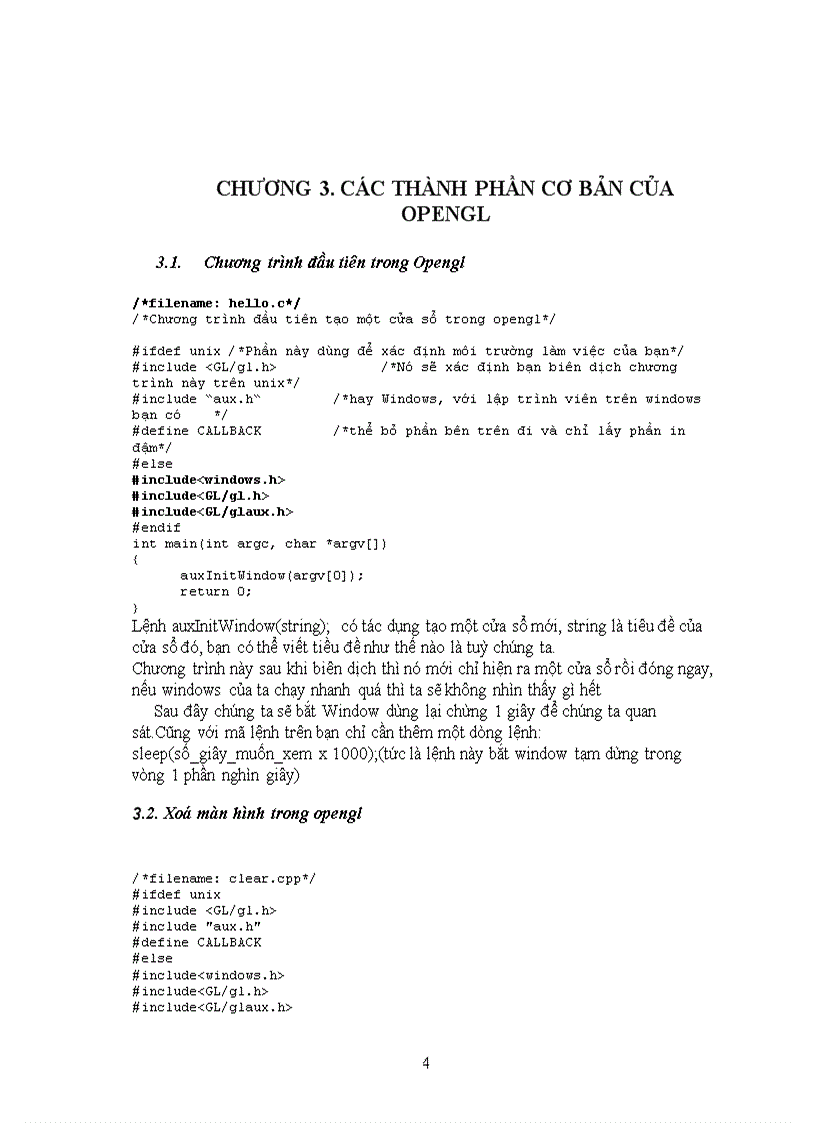 image for page Bài Tập lớn môn kỹ thuật đồ họa về opengl