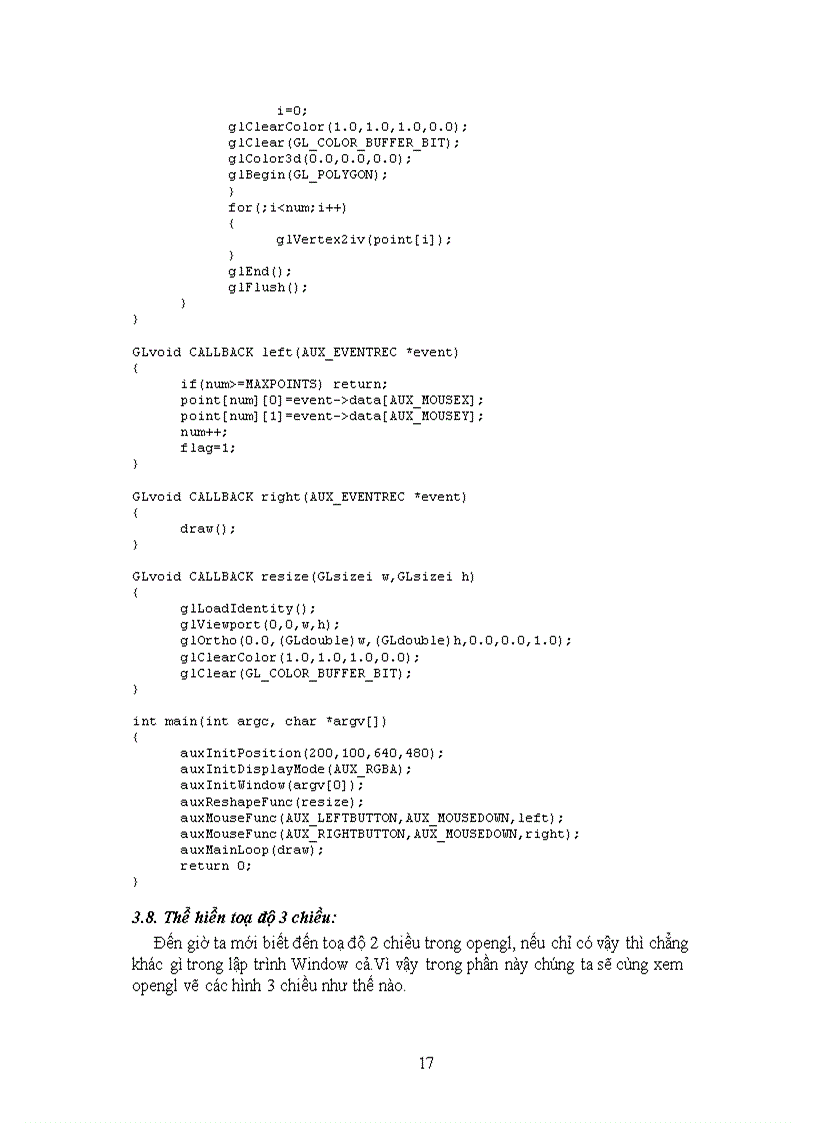 image for page Bài Tập lớn môn kỹ thuật đồ họa về opengl