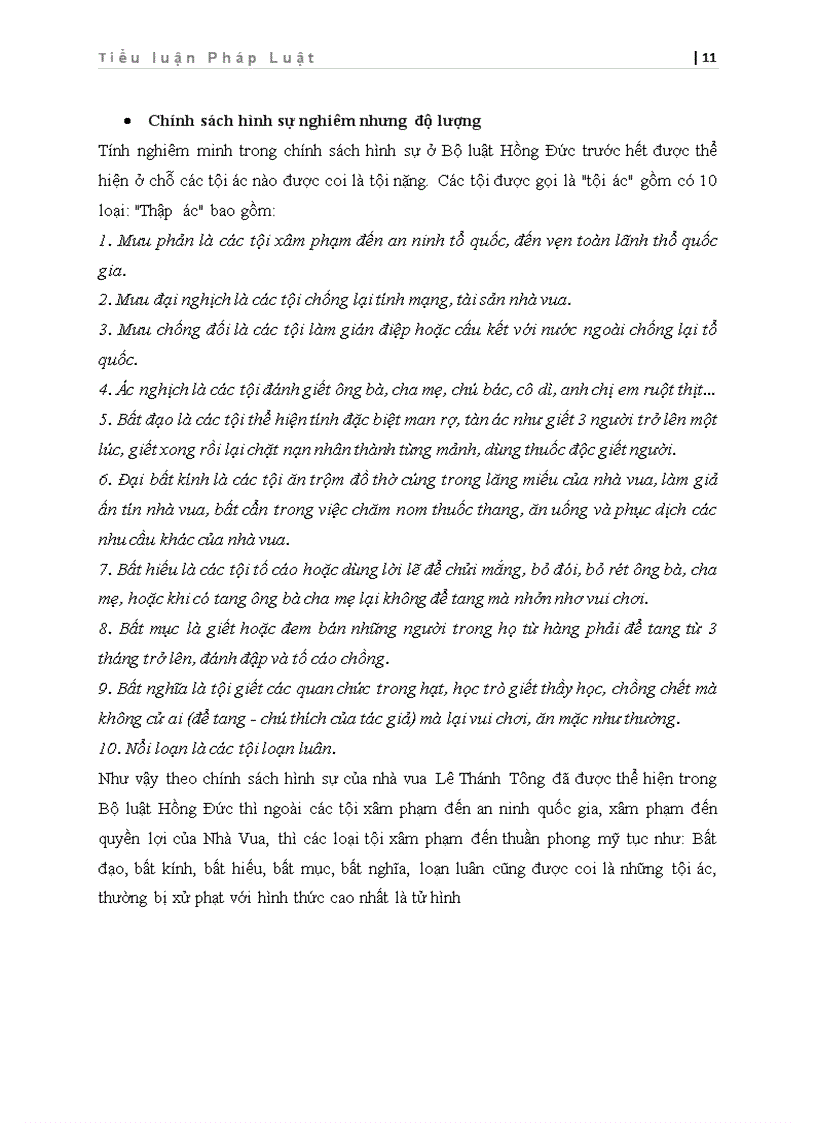 image for page Tiểu Luận Bộ Luật Hồng Đức