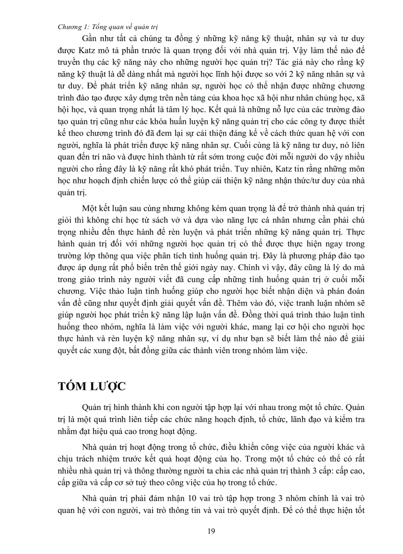 image for page Giáo trình quản trị học