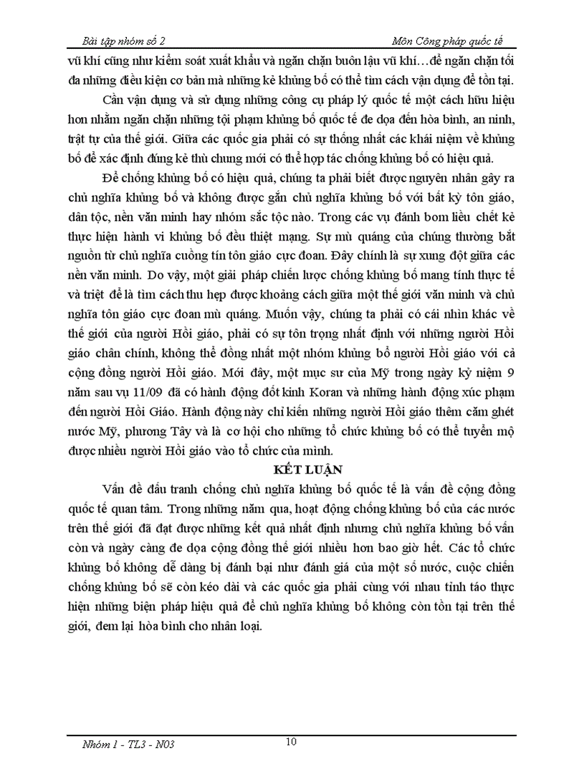 image for page Những vấn đề pháp lý và thực tiễn về họat động chống khủng bố quốc tế trong giai đoạn hiện nay