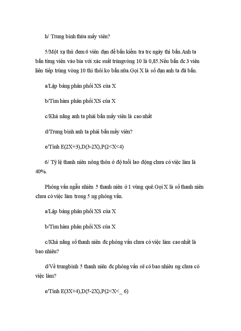 image for page Đề Cương Xác Suất THống Kê tiếp