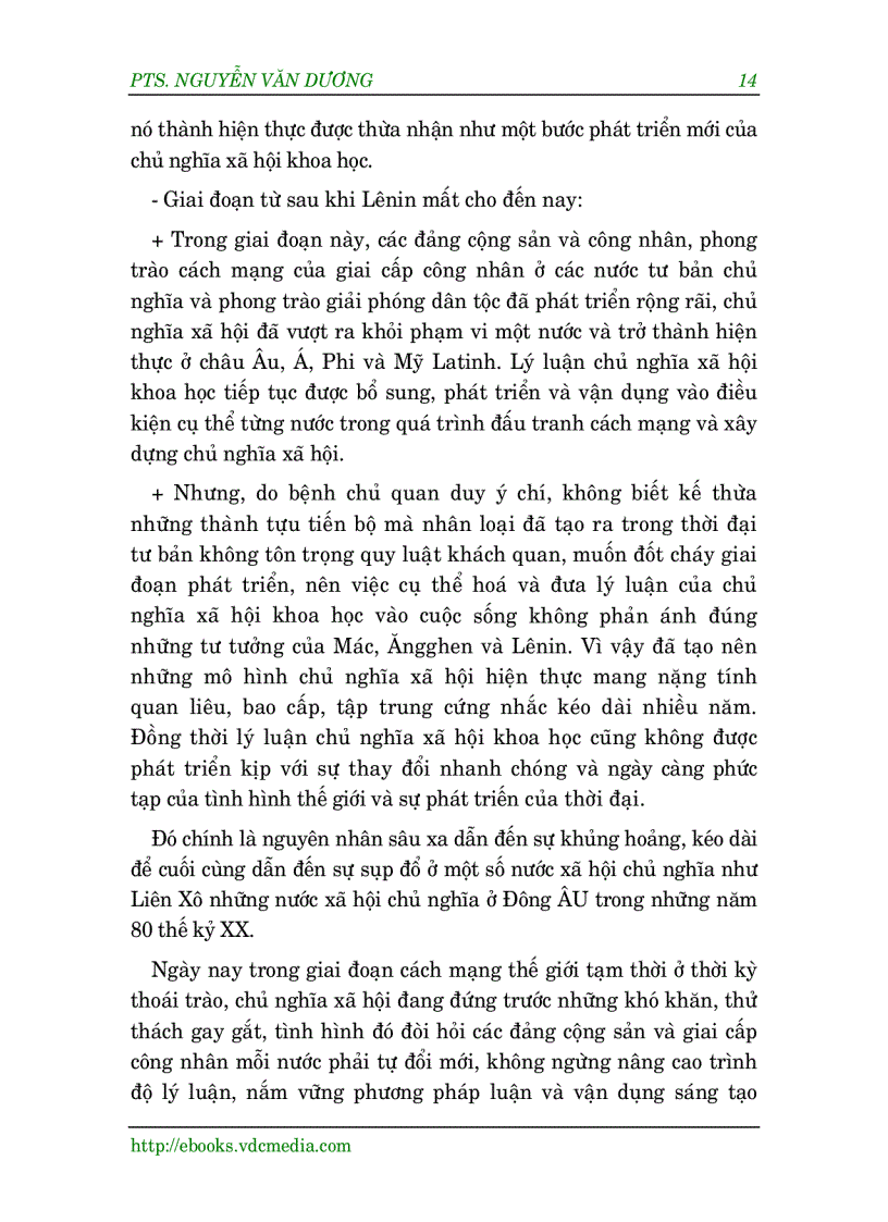 image for page Hướng dẫn ôn thi môn chủ nghĩa xã hội khoa học