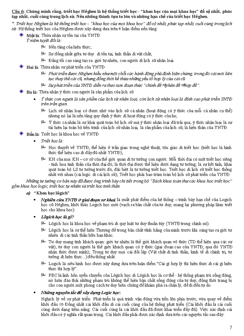 image for page Câu hỏi và đáp án ôn thi Triết học cao học