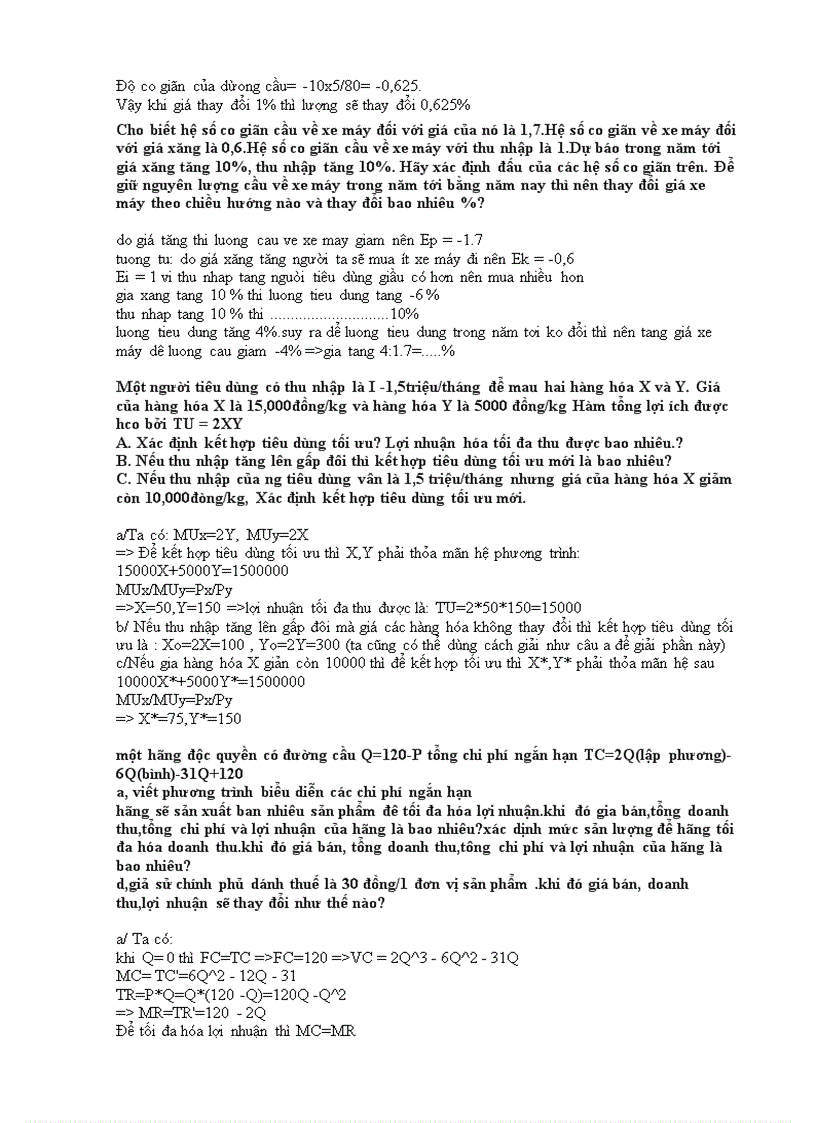 image for page Bài tập Kinh tế vi mô chọn lọc